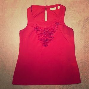 NY&Co pink petal tank xs